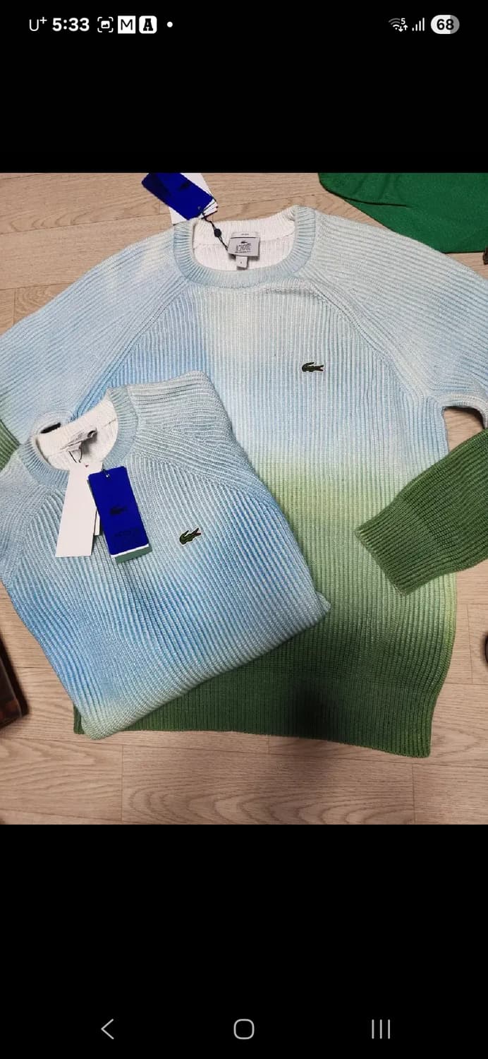 (새상품)LACOSTE 라코스테 니트 스웨터 상품이미지3