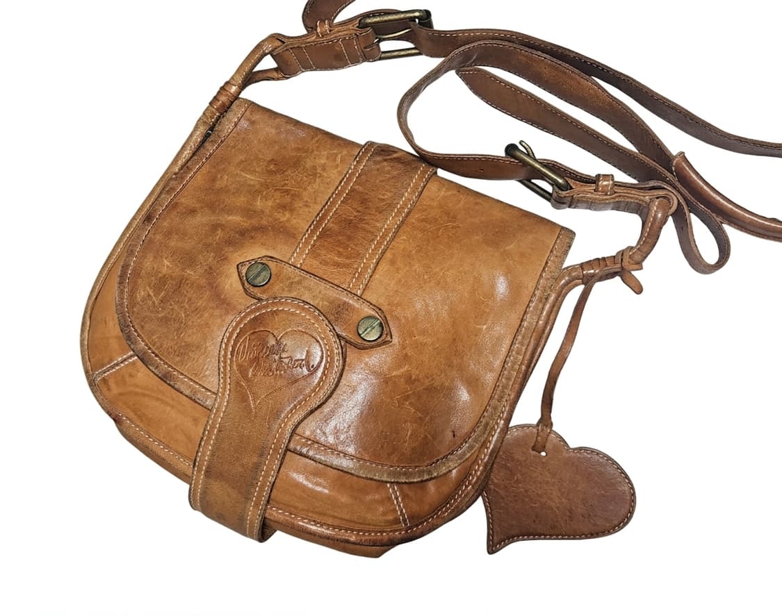 00's빈티지🧡비비안웨스트우드x나인웨스트🧡레더 크로스백/가죽가방 상품이미지1