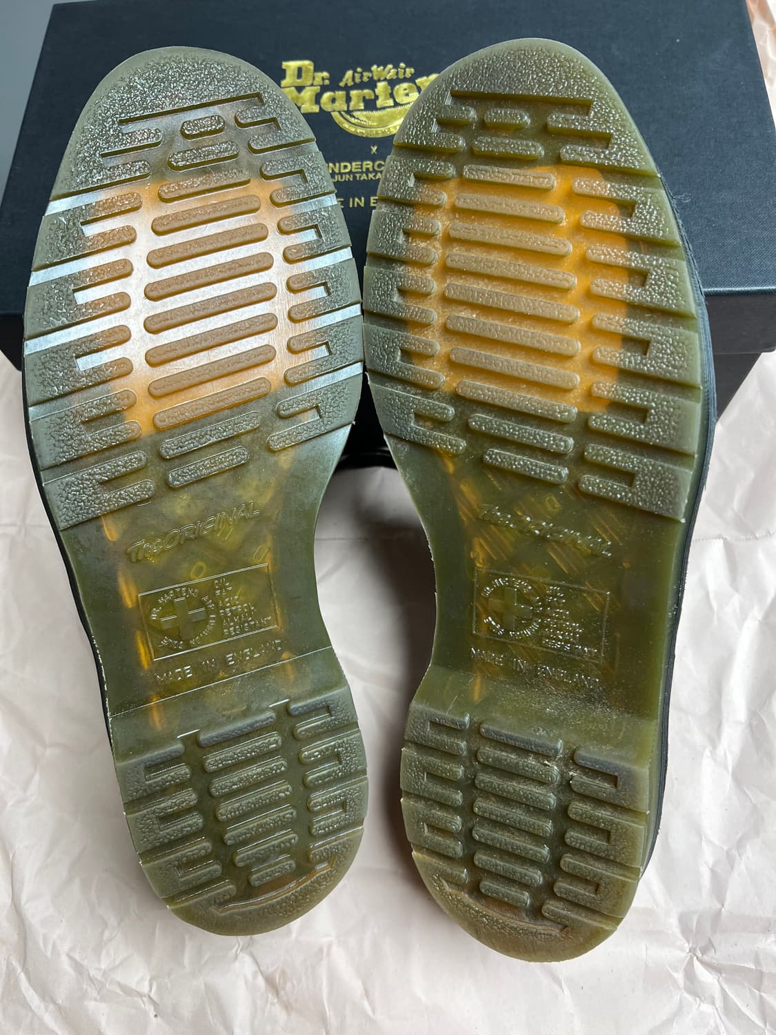 닥터마틴 언더커버 1461 체리레드 uk9 상품이미지5