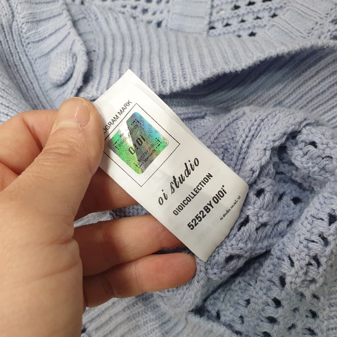 오아이오아이컬렉션 여름 니트 가디건 F 상품이미지4