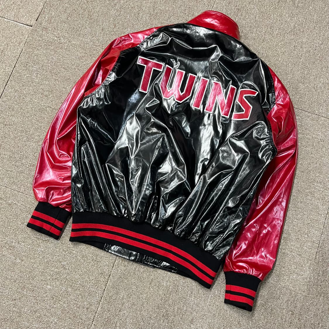  LG트윈스 유광 춘추자켓 상품이미지2