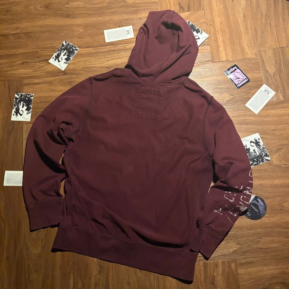 00S American eagle 프린트 그런지 후드티 상품이미지8
