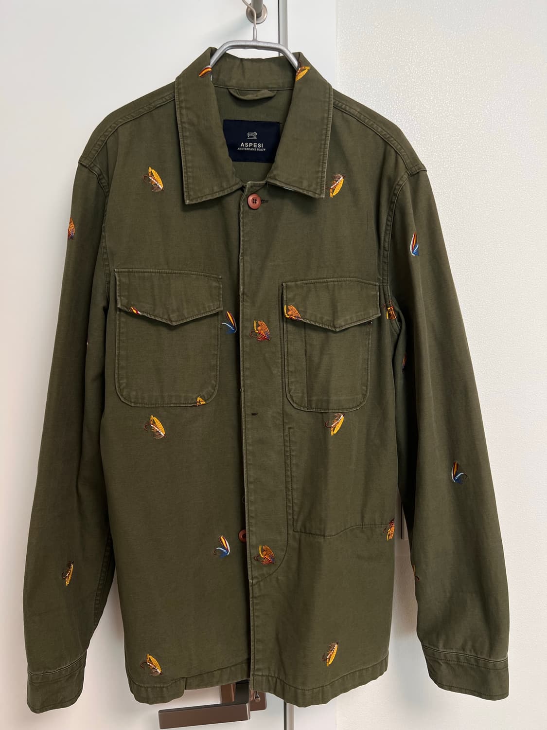 Aspesi 아스페시 카키 셔츠 자켓 L 상품이미지1