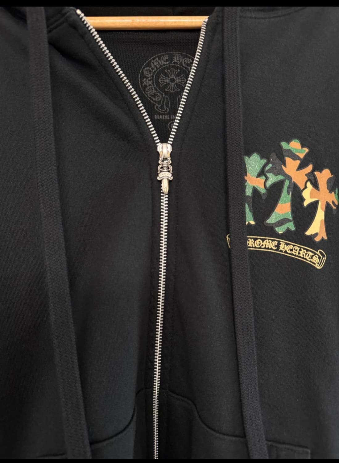 크롬하츠 카모 헤비웨이트 후드집업 S 상품이미지3