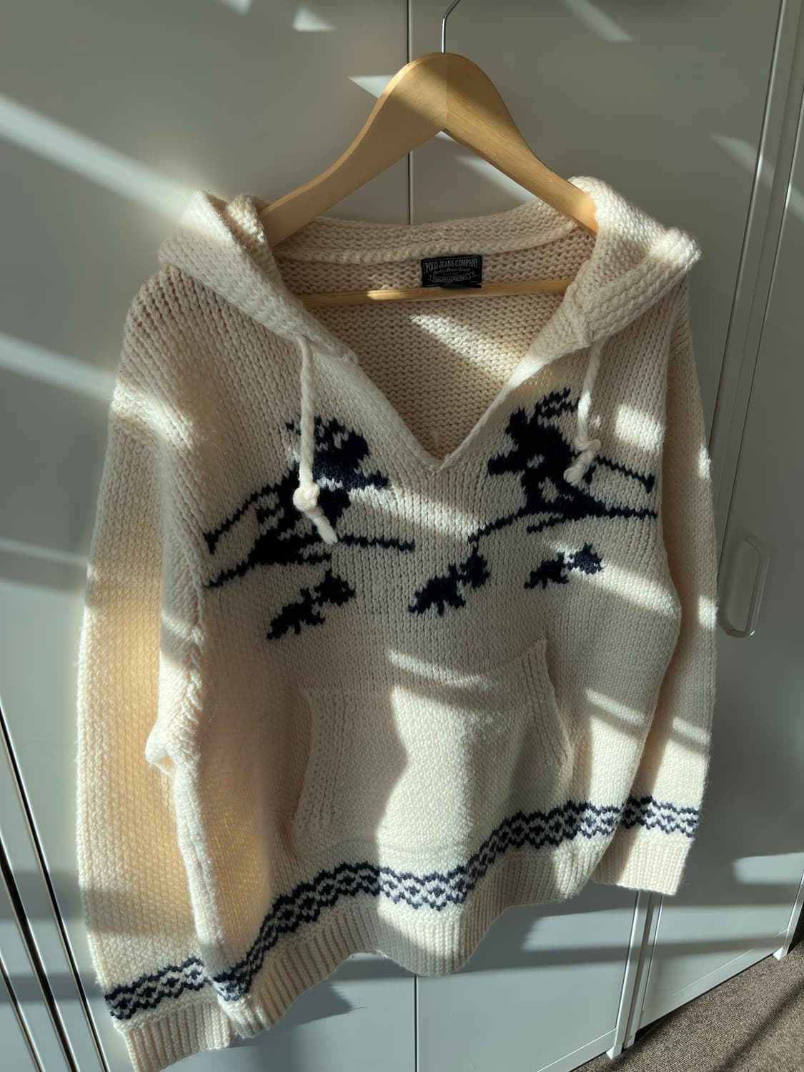 (Rare) Polo jeans company 스키 후드 울니트 상품이미지2