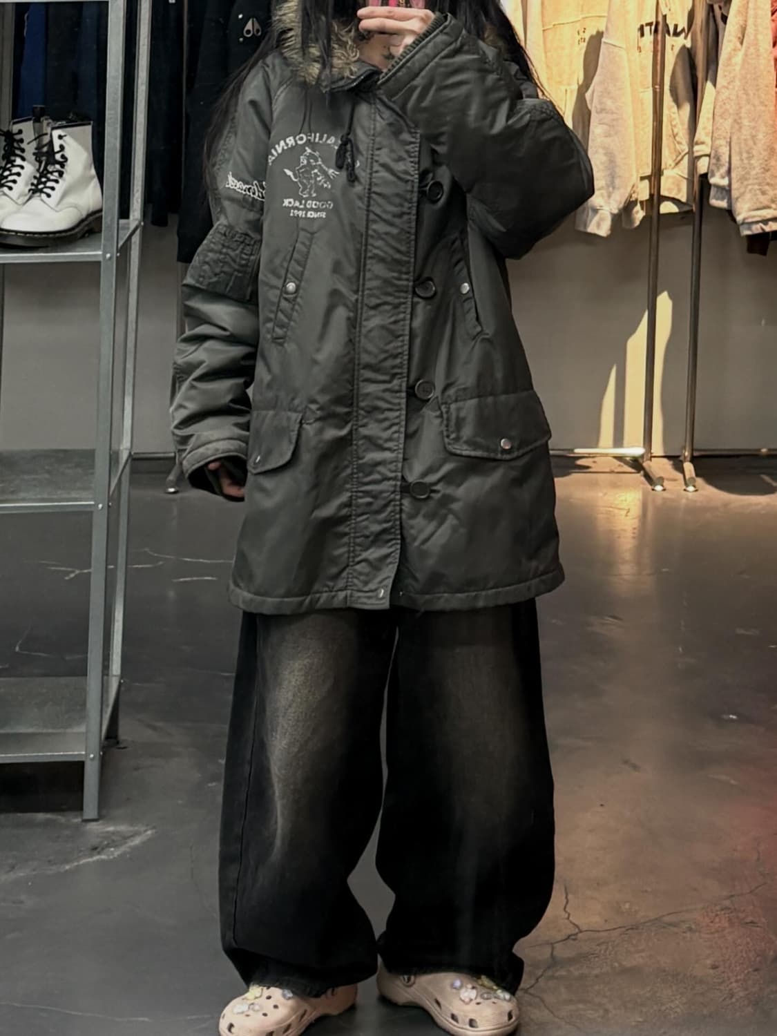 테드컴퍼니 N3B 야상후디자켓 A3605 상품이미지1