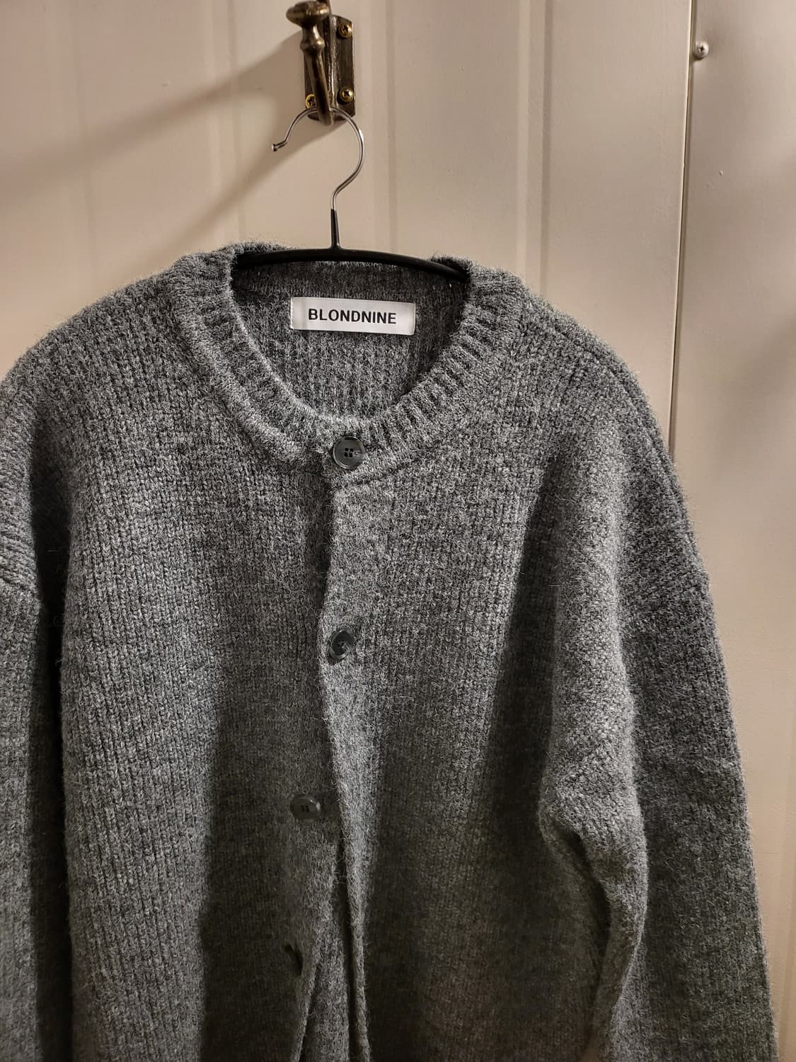 블론드나인 그레이  가디건 상품이미지2