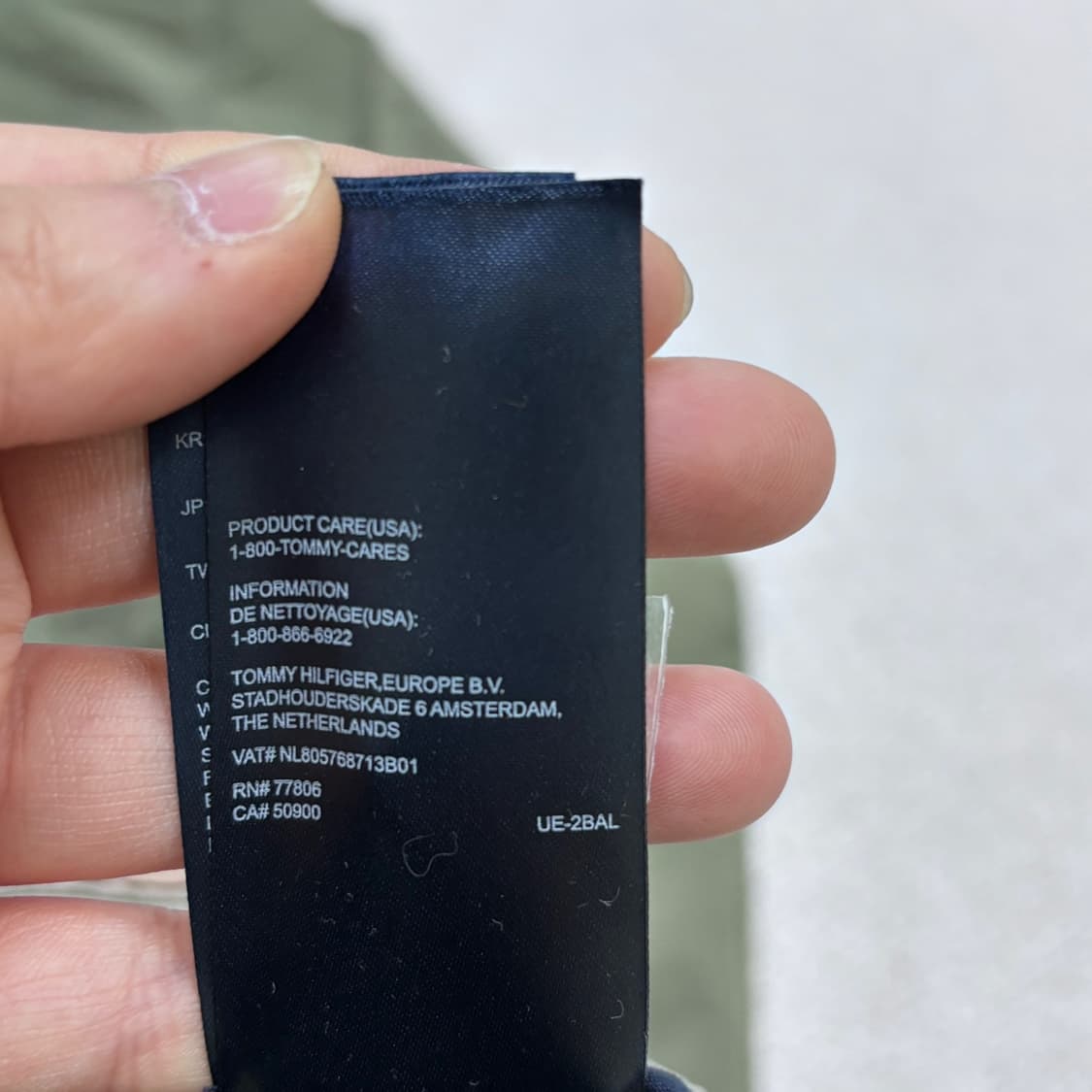 85 타미힐피거 카키 여성 코트 자켓 0423E 상품이미지4