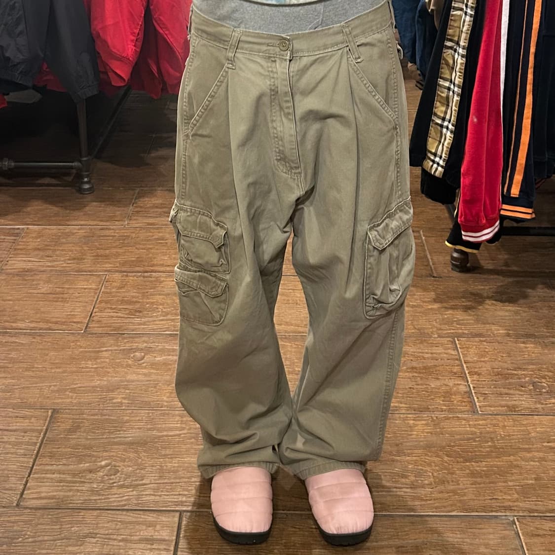 [HI] 랭글러 카고 팬츠 베이지 상품이미지1