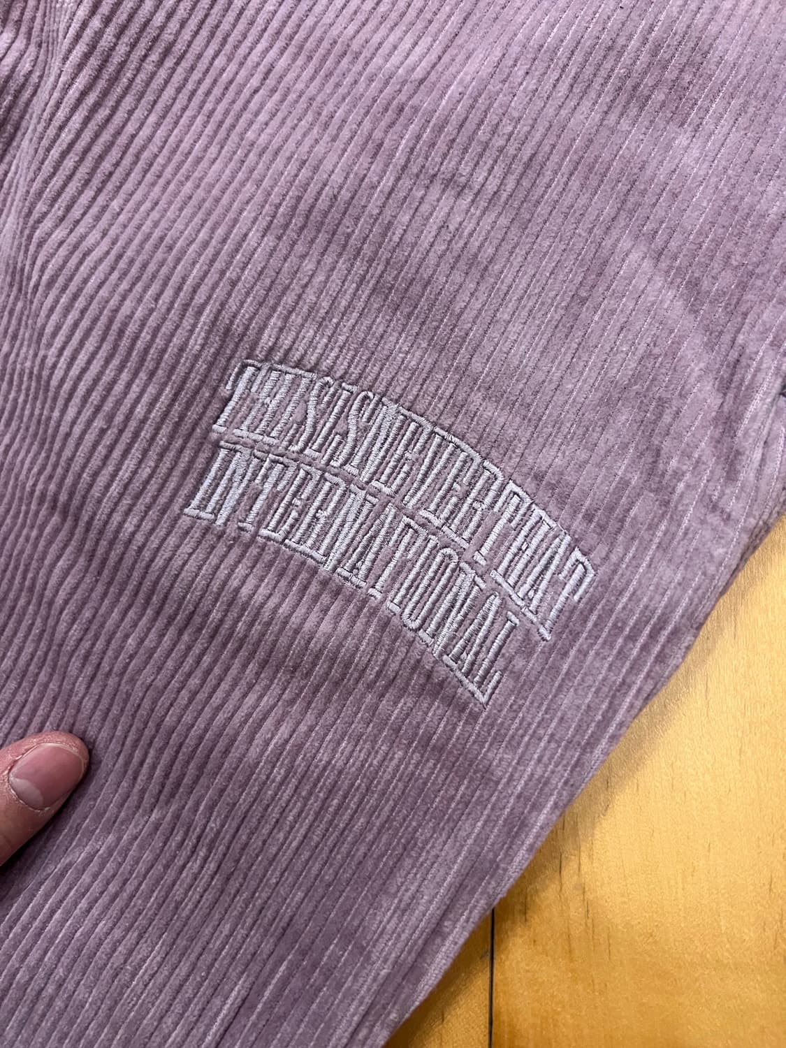 디스이즈 네버댓 핑크 코듀로이 팬츠 M 상품이미지5