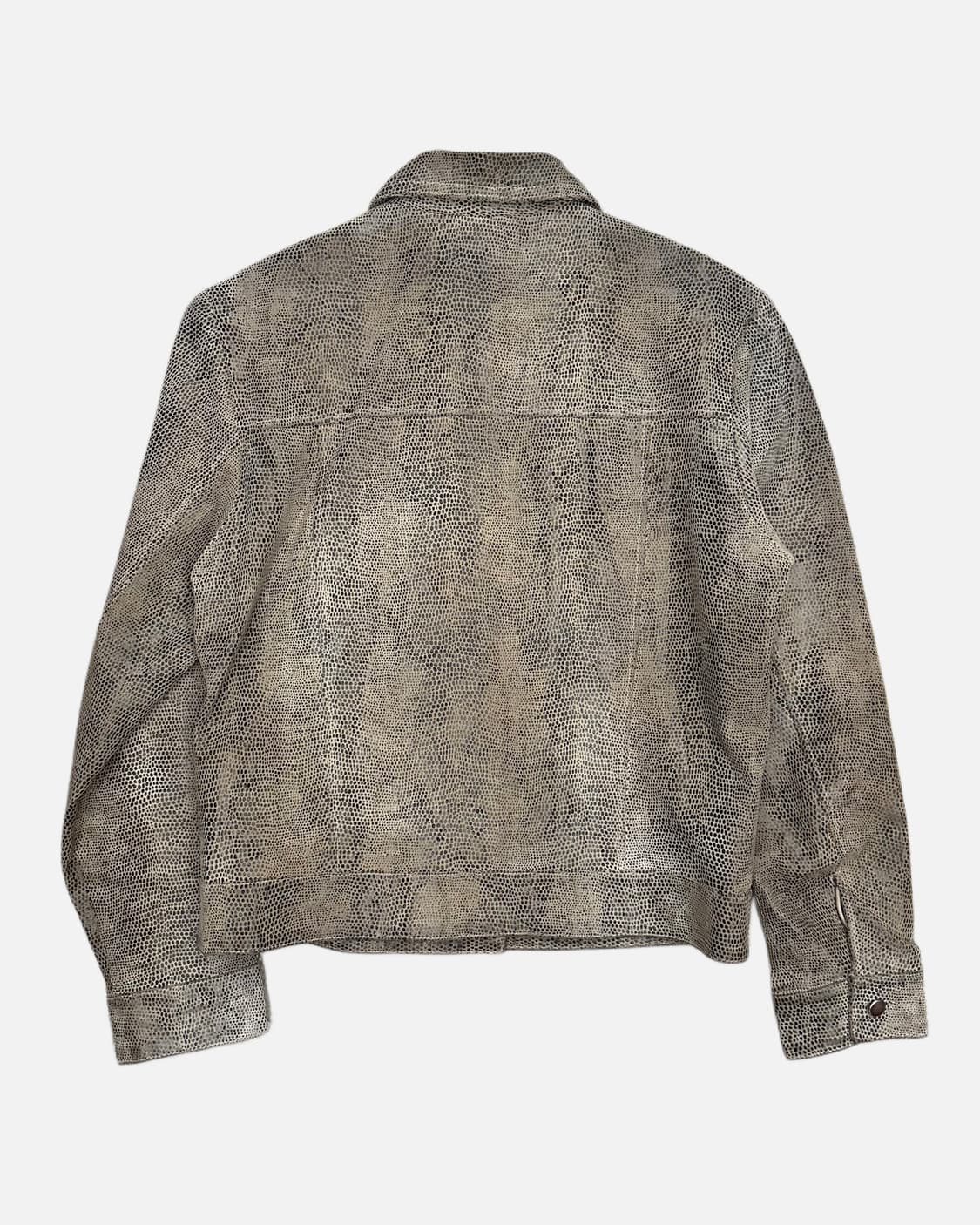 python pattern trucker jacket 상품이미지5