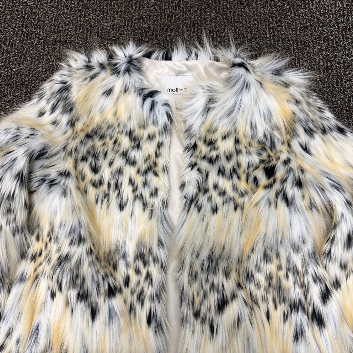 molliolli 몰리올리 여성 퍼 자켓 F 상품이미지4