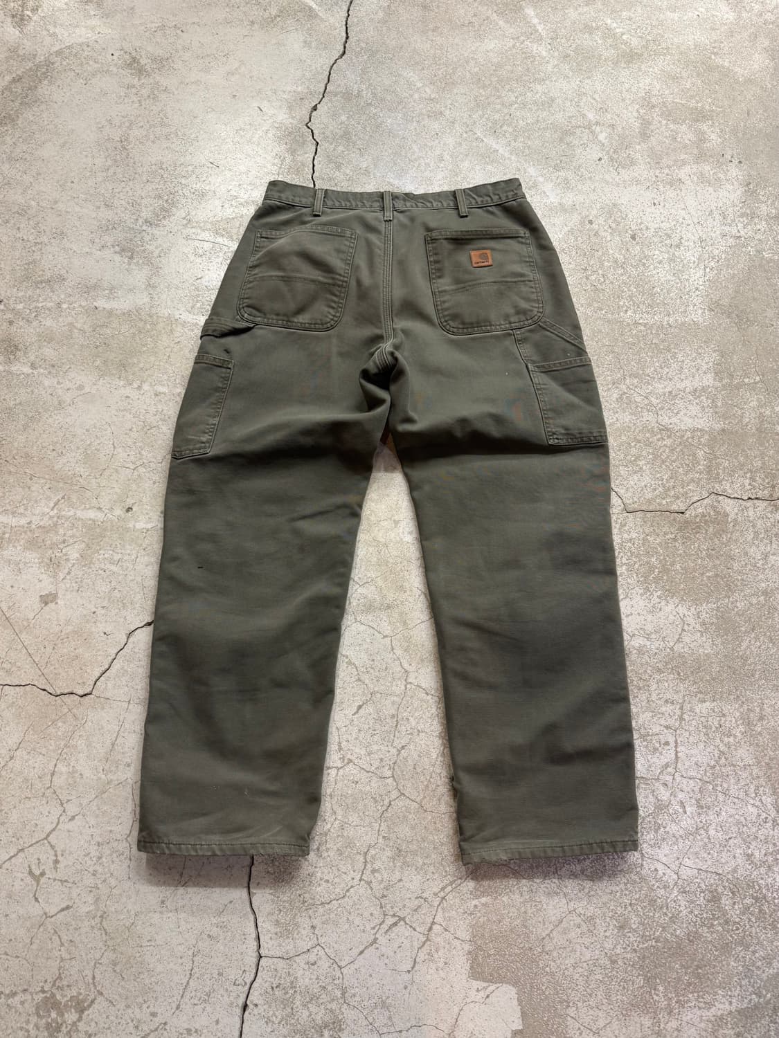 칼하트 B111 MOS  플란넬 라이닝 싱글니 상품이미지5