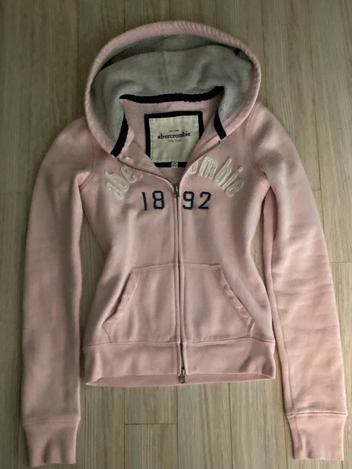 아베크롬비 연핑크 딱붙핏 투웨이 후집 상품이미지1