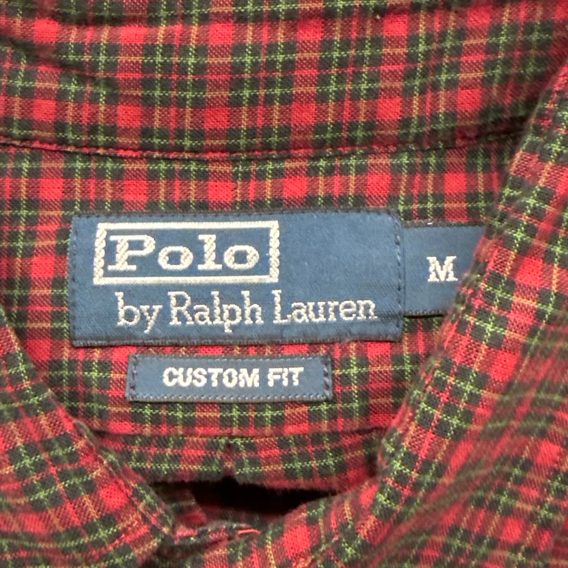 [정품/M] 폴로 랄프로렌 레드 체크 셔츠 b8 상품이미지5