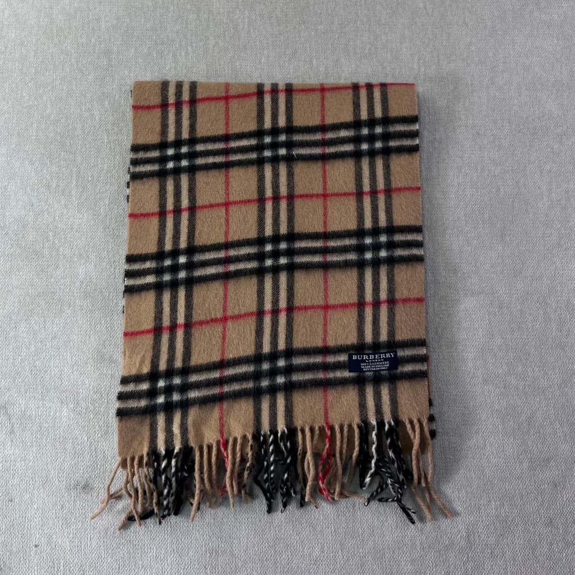 버버리 캐시미어 노바체크 머플러 상품이미지2