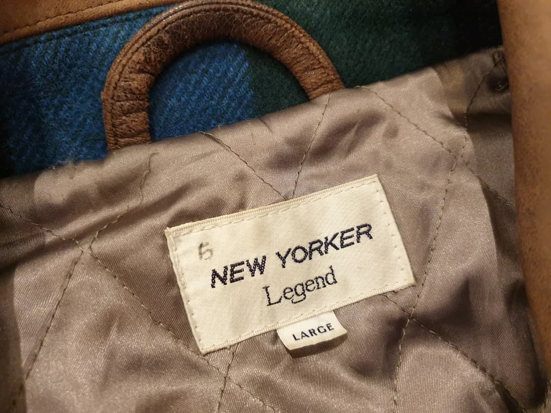 90s jpn 버팔로 체크 울 자켓 상품이미지10