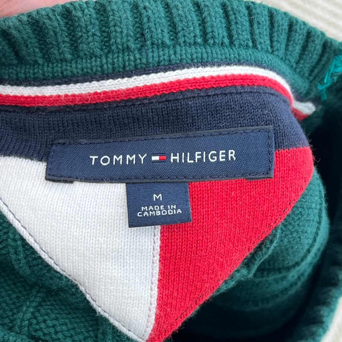 타미힐피거 꽈배기 니트 r3044 상품이미지6