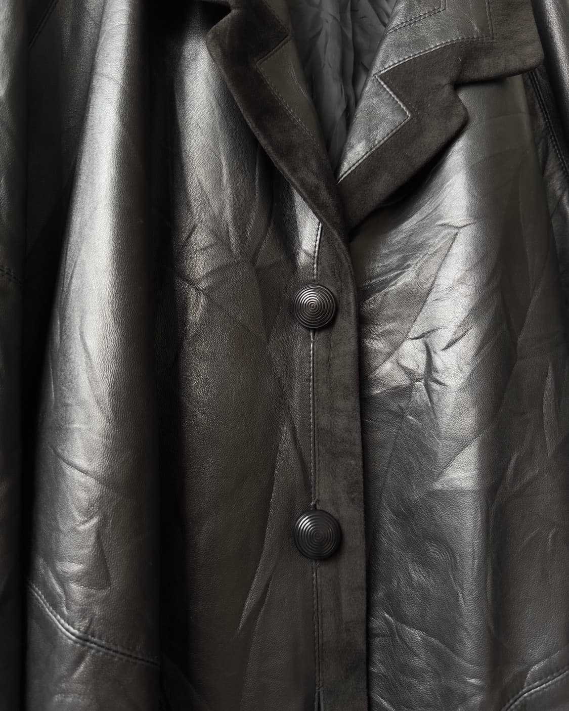 [LEGNA] Single Leather Coat 상품이미지4