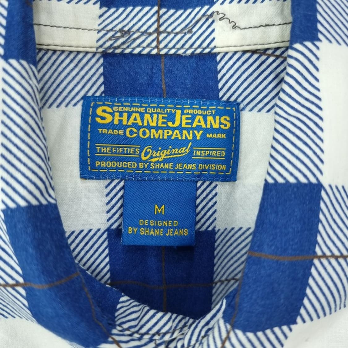 [쉐인] 빈티지 체크 슬림핏 웨스턴 셔츠 M19423 상품이미지7