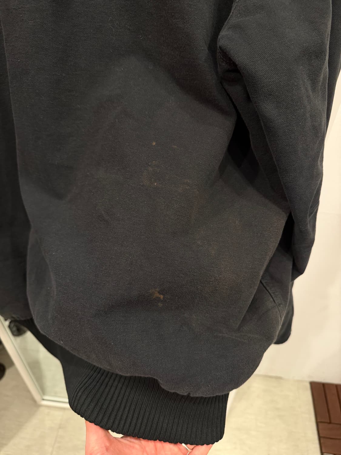 Carhartt 칼하트 덕 액티브 페이딩 후드 워크 자켓 상품이미지7