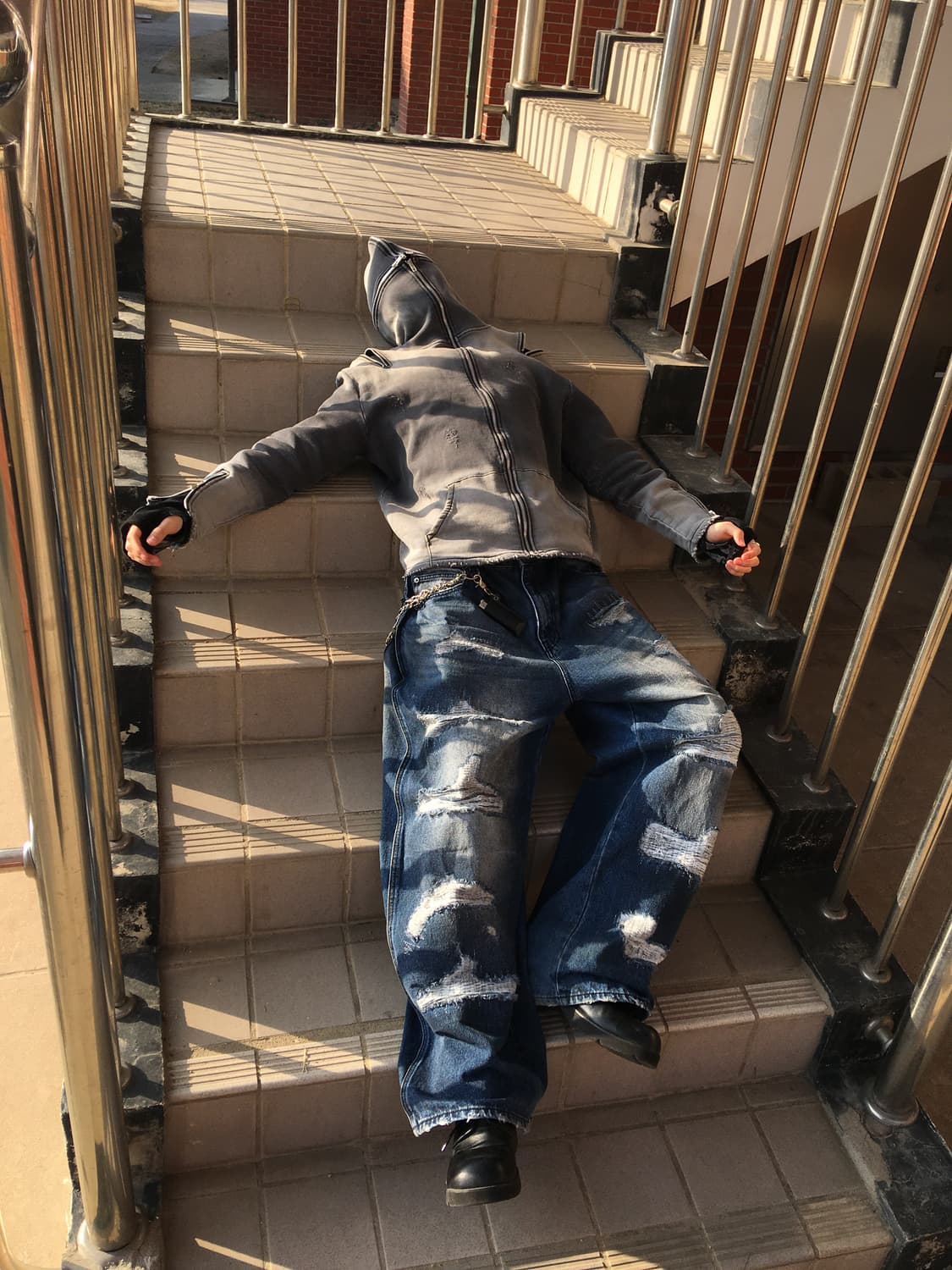 cornerbless baggy pants 상품이미지3