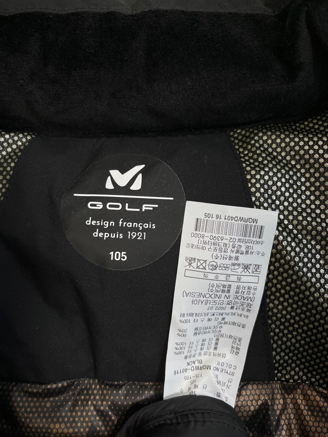 밀레골프 구스다운 패딩/#138 상품이미지4