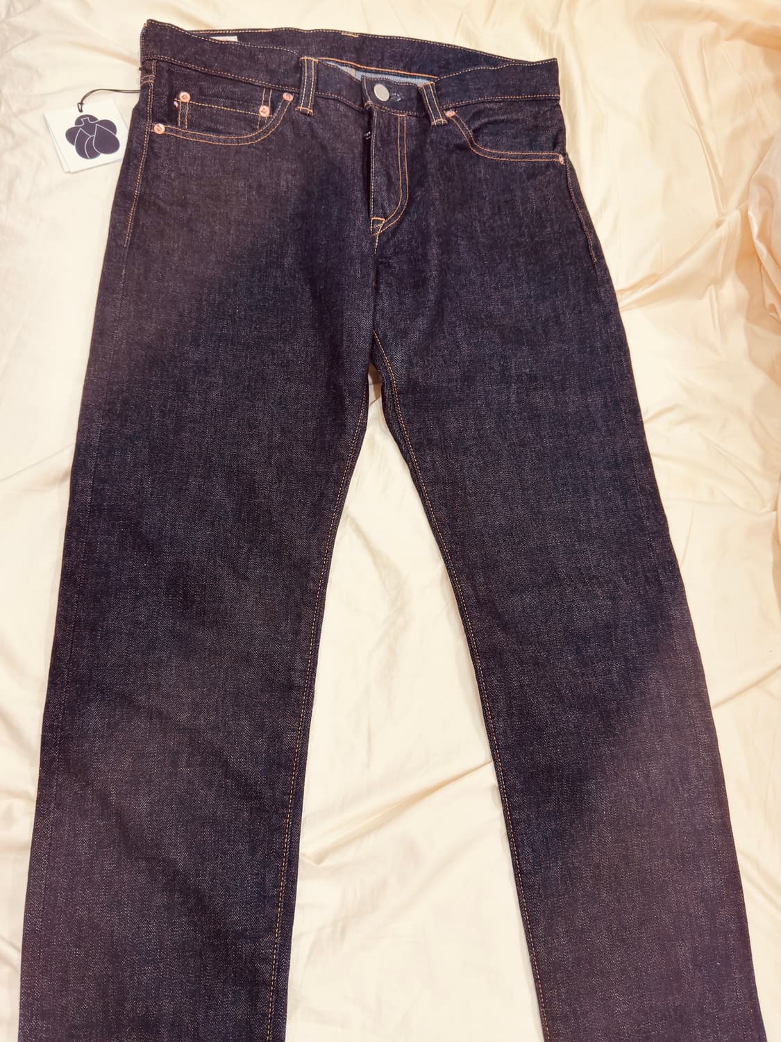 클래식 15.7oz #300 슬림 인디고 33사이즈 새상품 상품이미지3