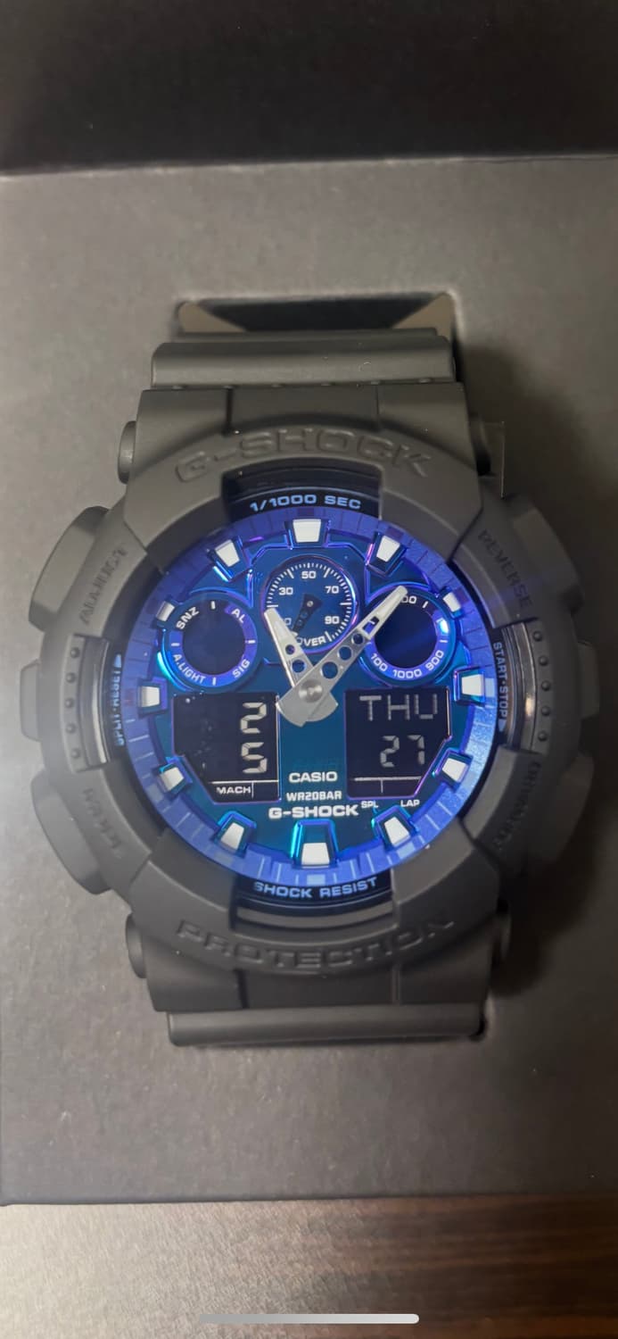 (미사용/새상품)CASIO 카시오 G-SHOCK GA-100FL-1AJF 상품이미지1