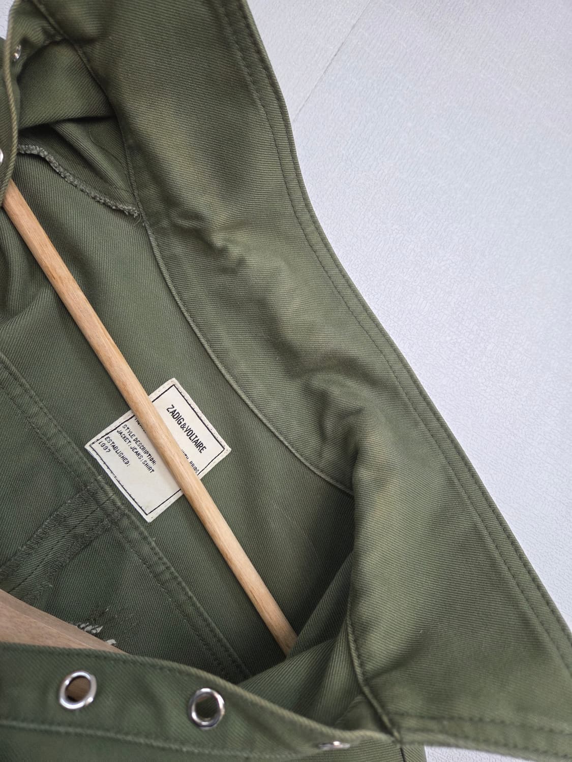 쟈딕엔볼테르  야상원피스 상품이미지9