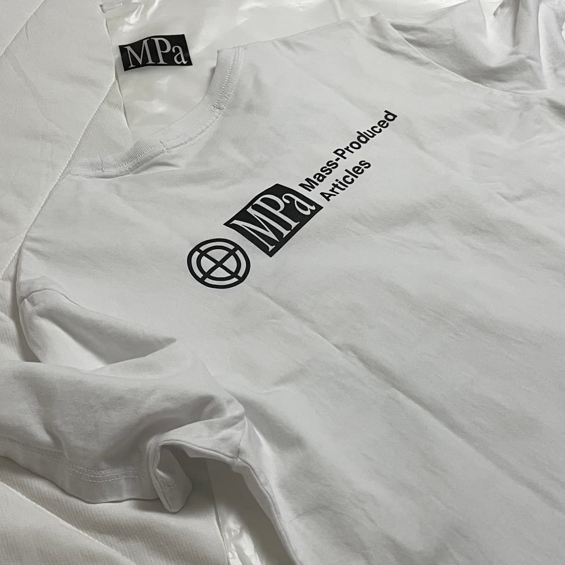 플라스틱 프로덕트 반팔 MPa T-SHIRT (WHITE) 상품이미지1