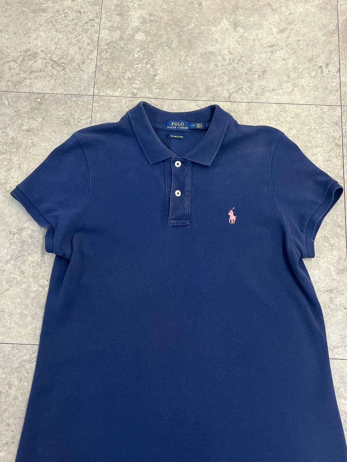 폴로 랄프로렌 카라 반팔 원피스 네이비 L #csz3725 상품이미지4