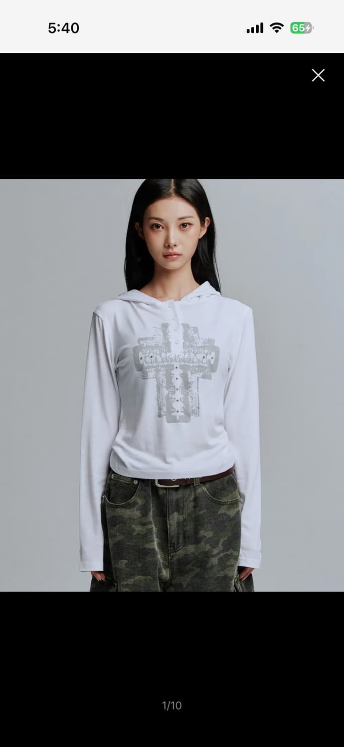 가터갤러리 GEM CROSS THIN HOOD 1 상품이미지4