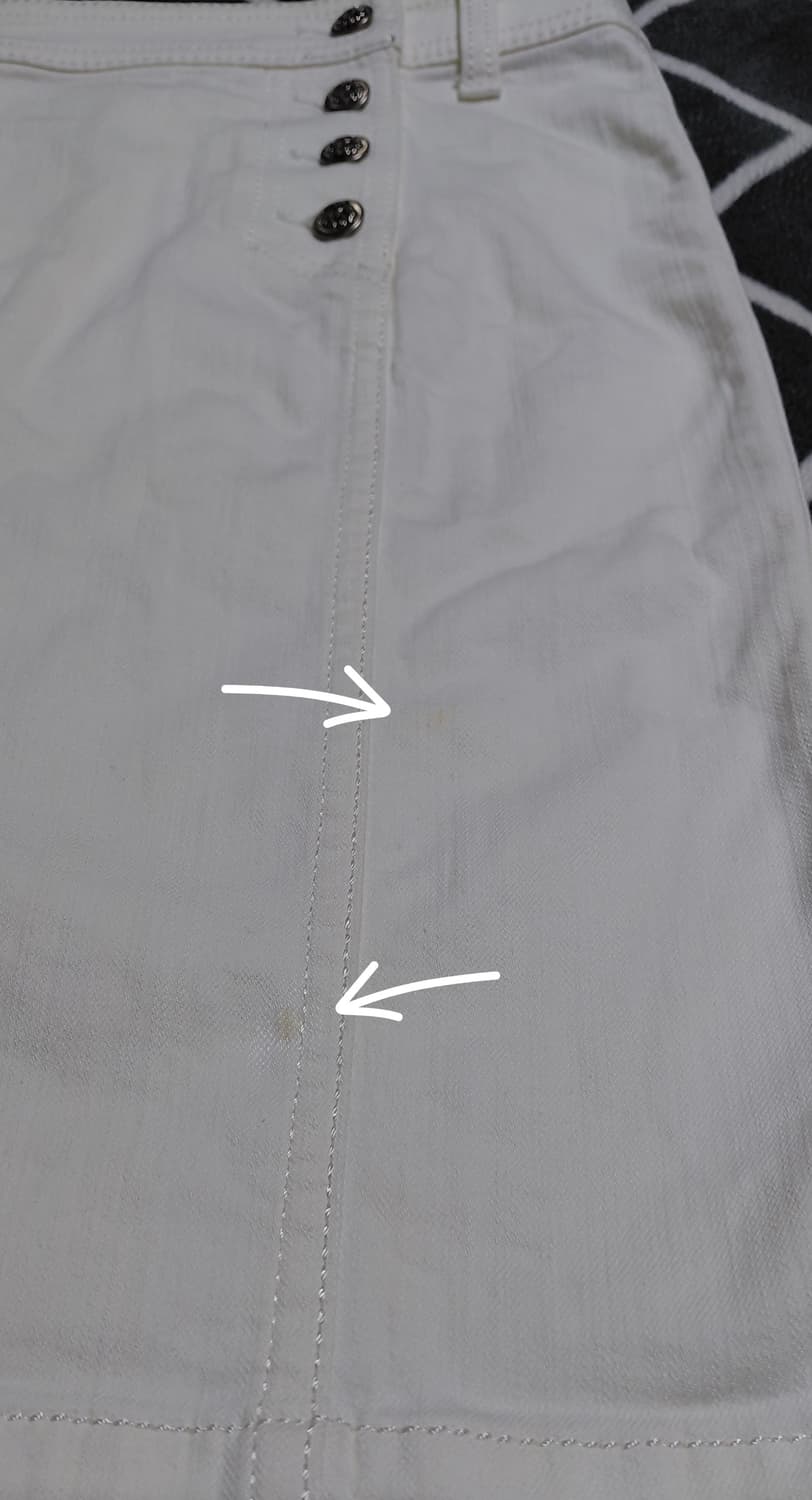 23 vingt-trois arrondissements 마린 버튼 스커트 상품이미지10