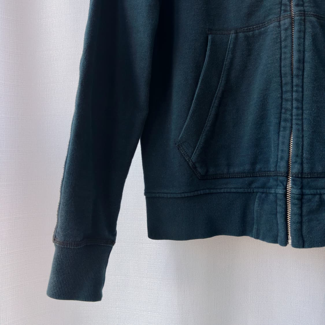 CP Company 고글 디테일 후드집업 워싱 블랙 M 상품이미지7