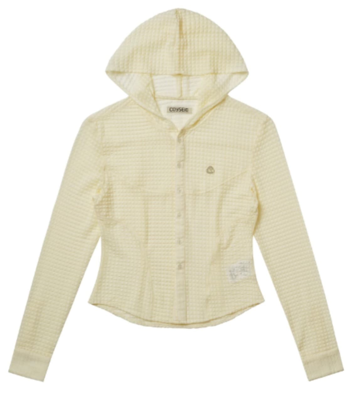 코이세이오 라운드 후디셔츠 아이보리 상품이미지1