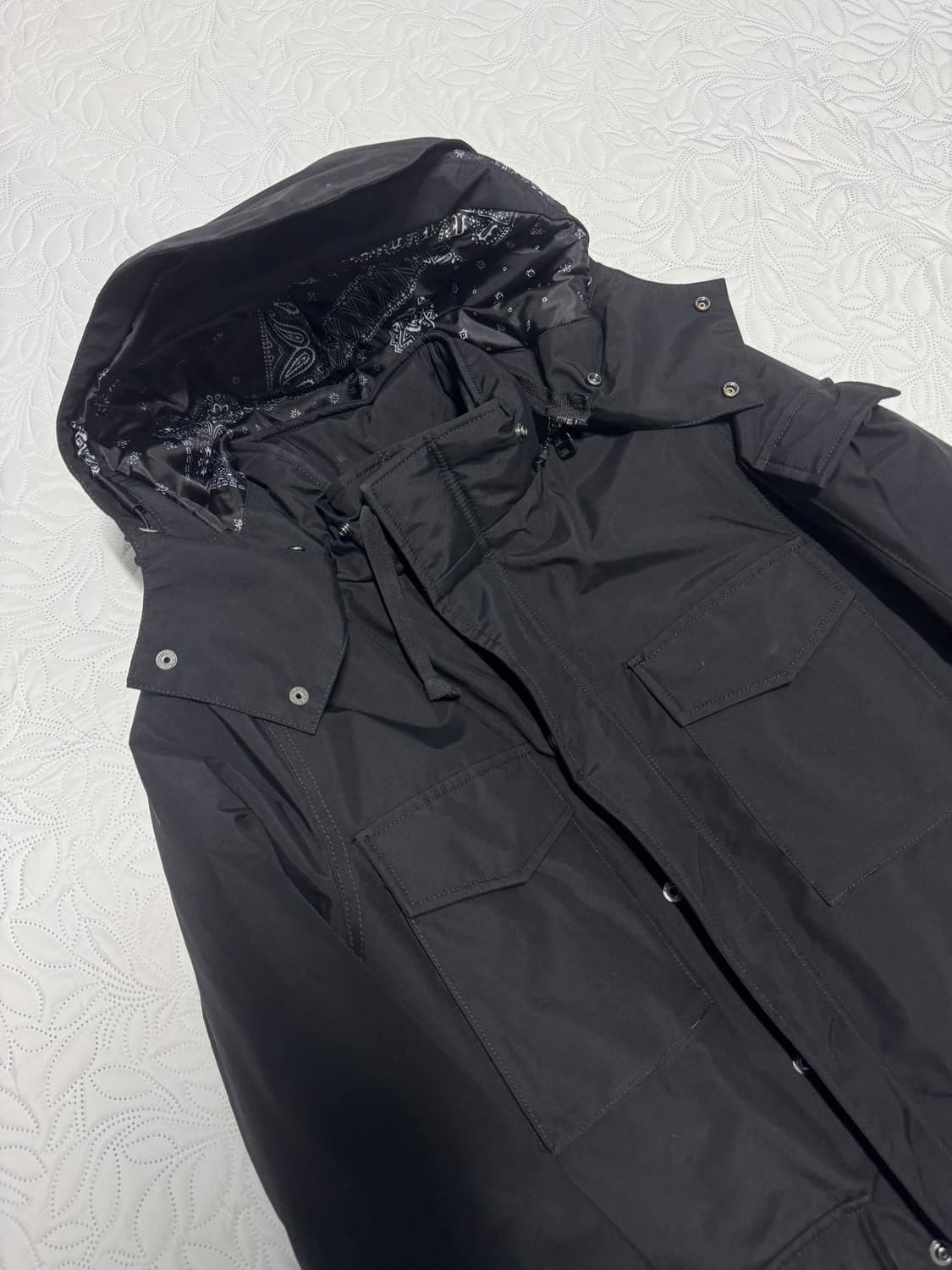 소프넷 / 5포켓 패디드 후드 블루종 패딩 / M 상품이미지7