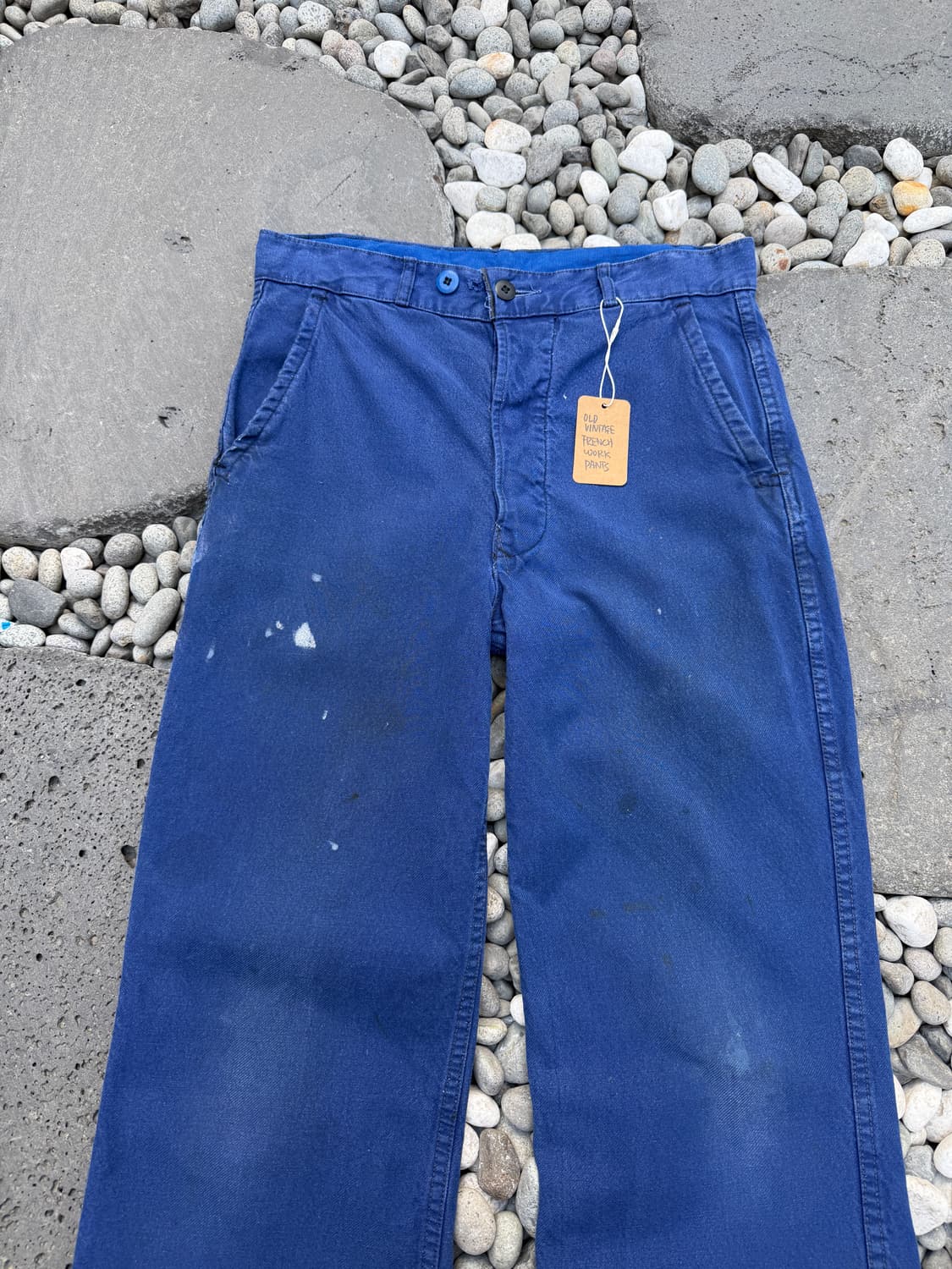 DISTRESSED OLD VINTAGE WASHED 프렌치워크팬츠 상품이미지3