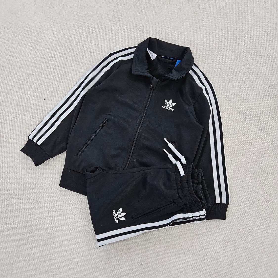 [95] 아디다스 키즈 파이어버드 져지 집업 상하 셋업 0116Y1 상품이미지1