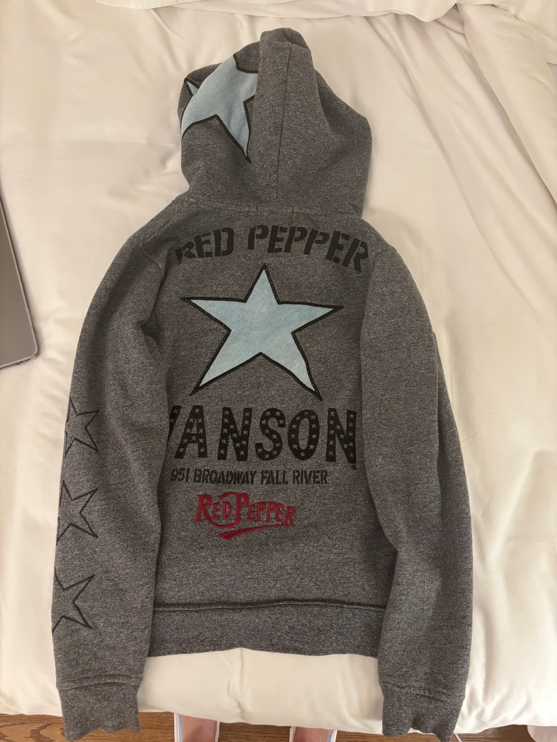 벤슨 x red pepper 후드집업 상품이미지1
