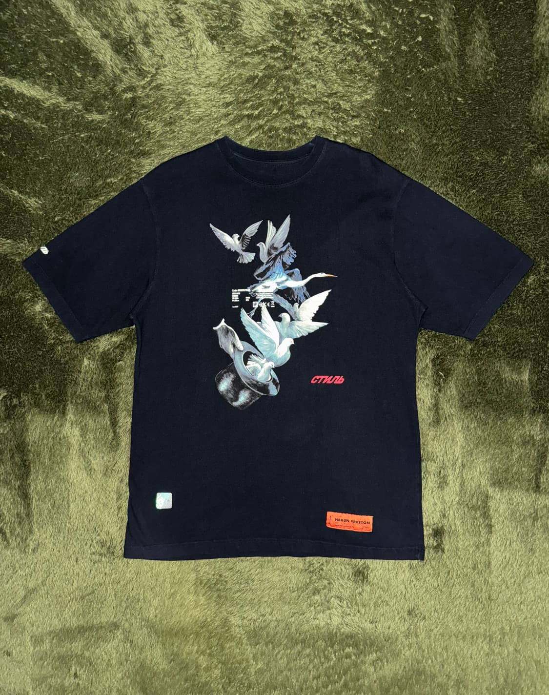 [M] Heron Preston 헤론 프레스톤 19ss 매지션 티셔츠 상품이미지1