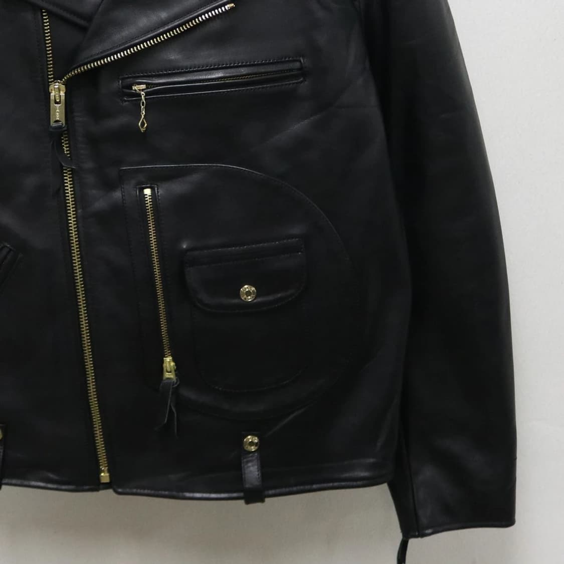 CIDU LEATHERS 소가죽 라이더자켓 61271 상품이미지6