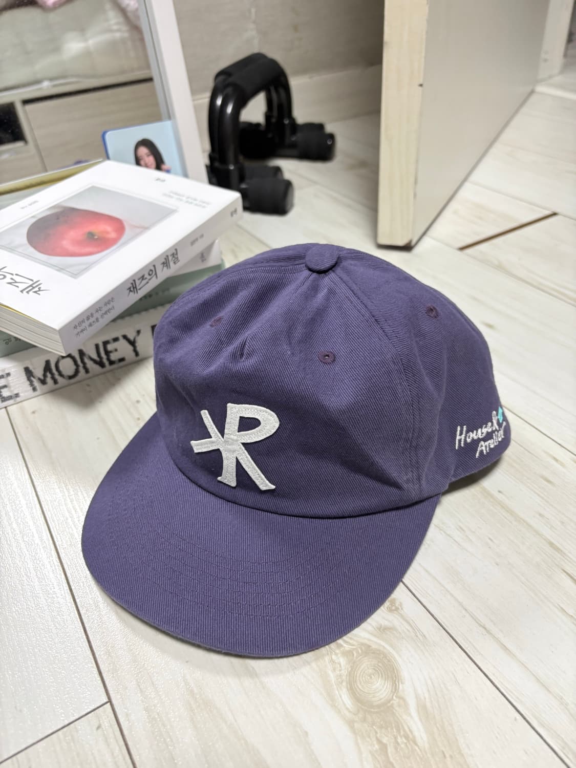 크래커하우스 아뜰리에 캡 퍼플 판매합니다 상품이미지1