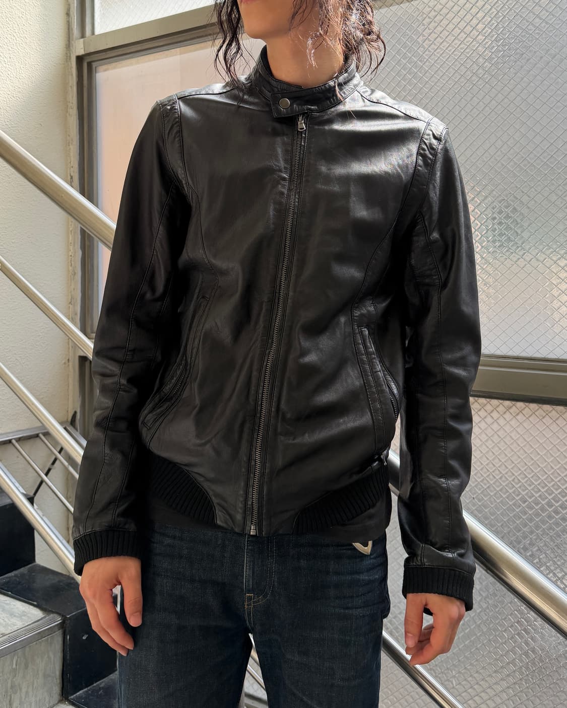 Industrie lambskin biker jk 상품이미지1