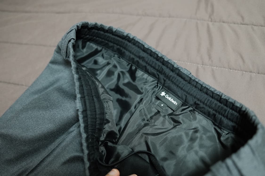 골드윈 24aw 원턱 울 릴렉스 팬츠(로로피아나 원단) 상품이미지4