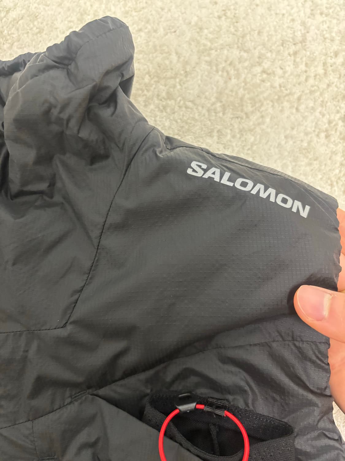 [L]살로몬 센티어 트레일러닝 베스트 블랙 상품이미지2