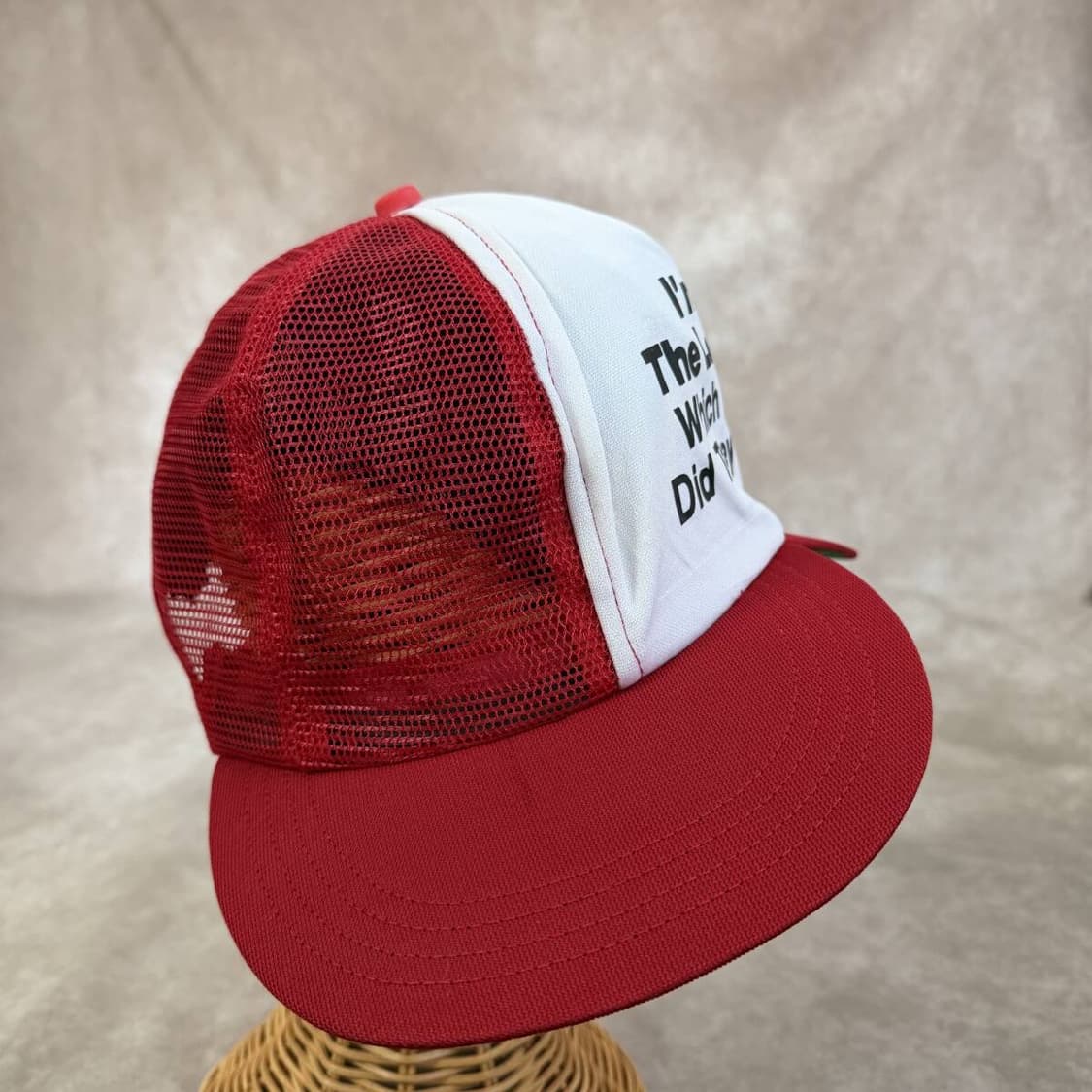 USA제 70＇s VintageCap 다브르브림멧슈캐프렛도 상품이미지7