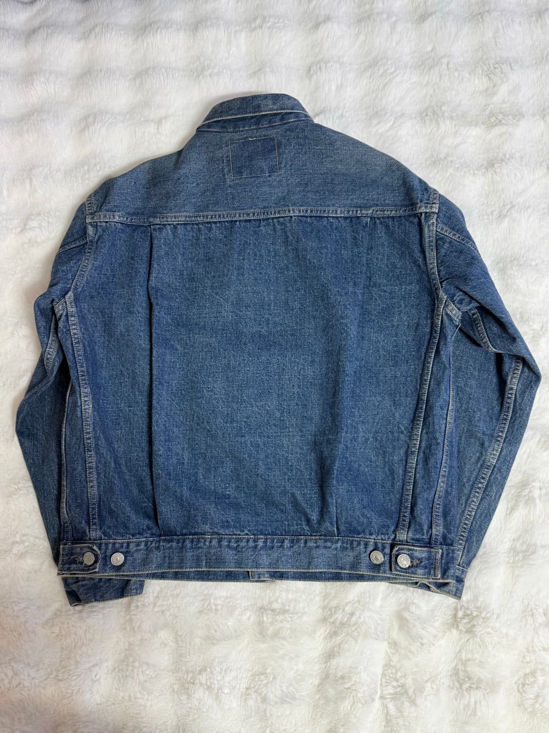 [L] 오어슬로우 1950's 타입2 데님 자켓-투 이어 워시 상품이미지2