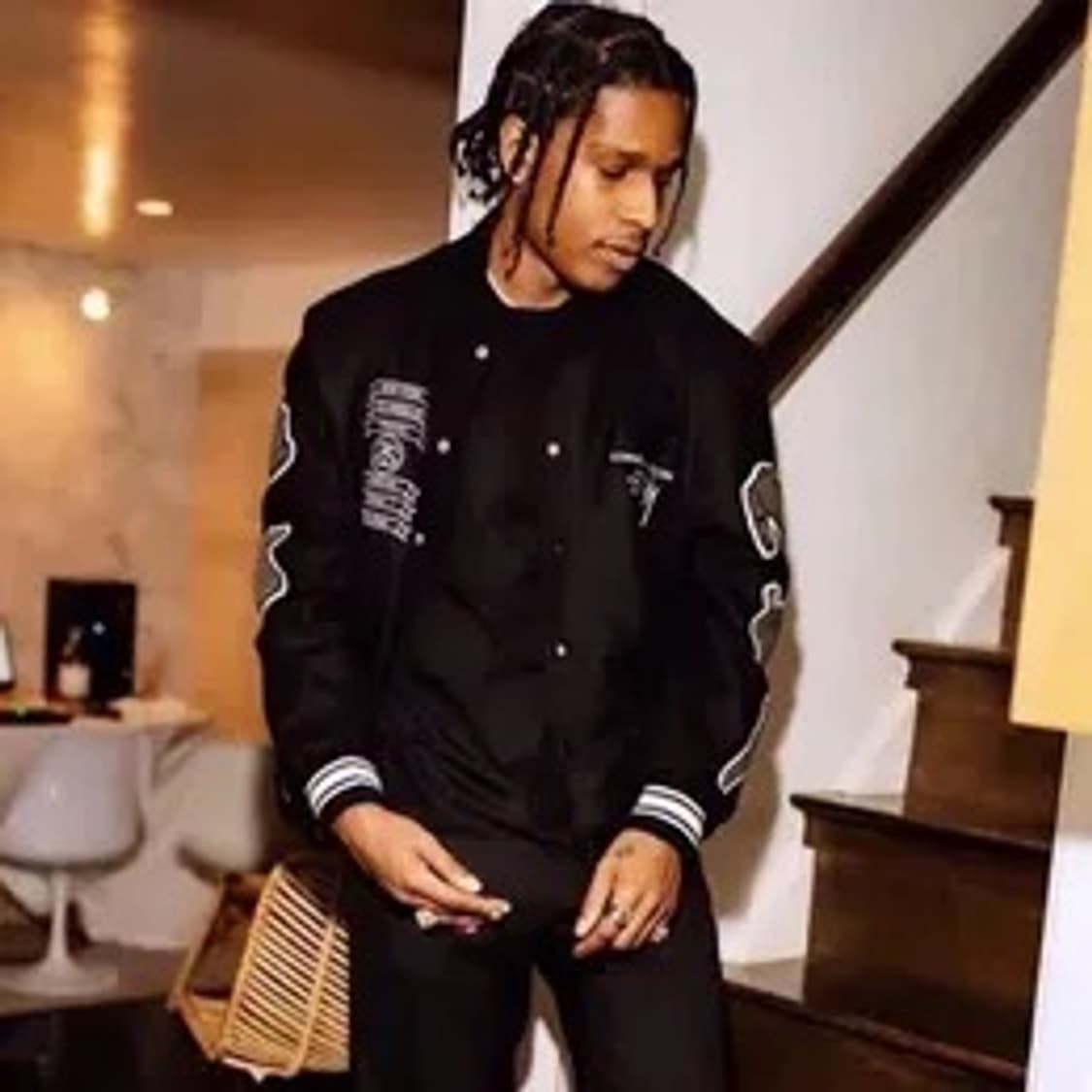 Stüssy × COMME des GARÇONS — 40주년 바시티자켓 상품이미지2