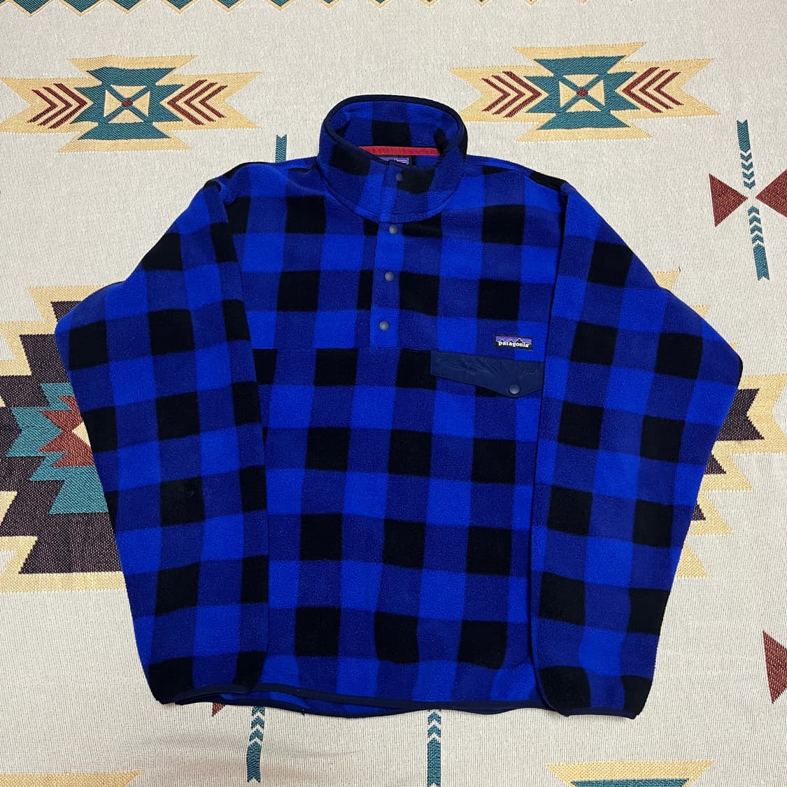 파타고니아 버팔로 체크 신칠라 스냅티 M 상품이미지2